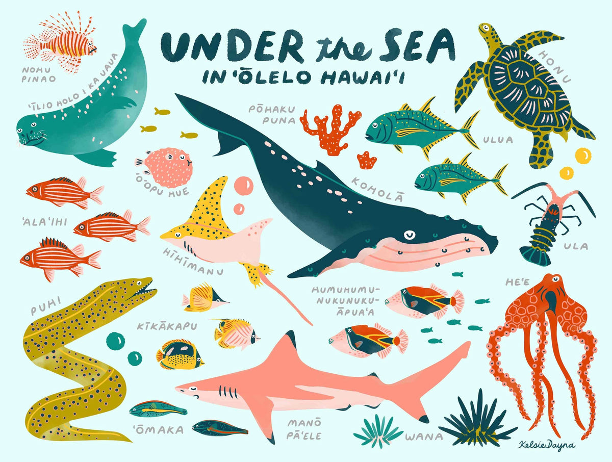 Under The Sea Kids Puzzle | Surf Shack Puzzles – Me Ke Aloha