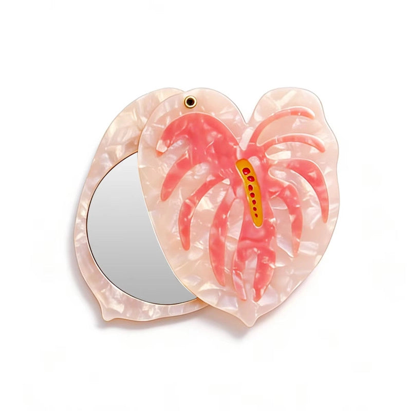 anthurium gifts Hawai'i Anthurium Pocket Mirror | The Coconut Club – Me Ke Aloha