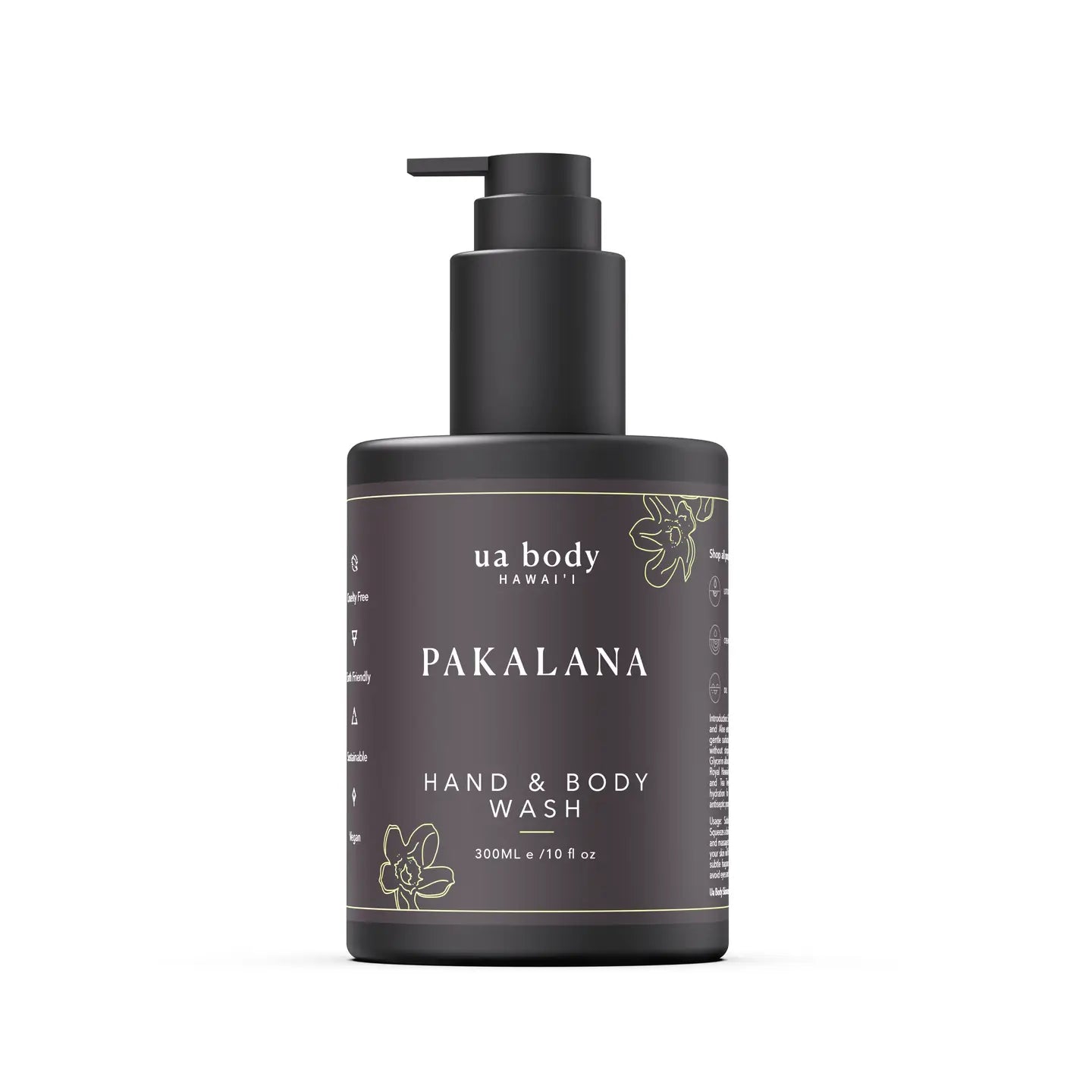 Ua Body Pakalana Hand & Body Wash-10oz