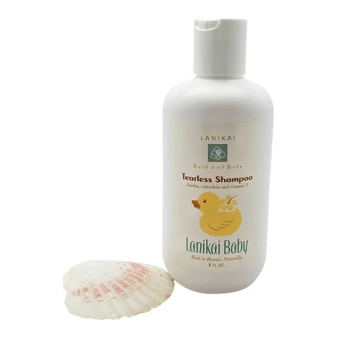 Lanikai Baby Tearless Shampoo - Gentle & Natural Baby Care 8 oz