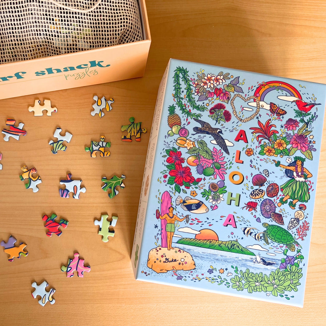 Surf Shack Puzzles Aloha All Ways 1000pc Puzzle