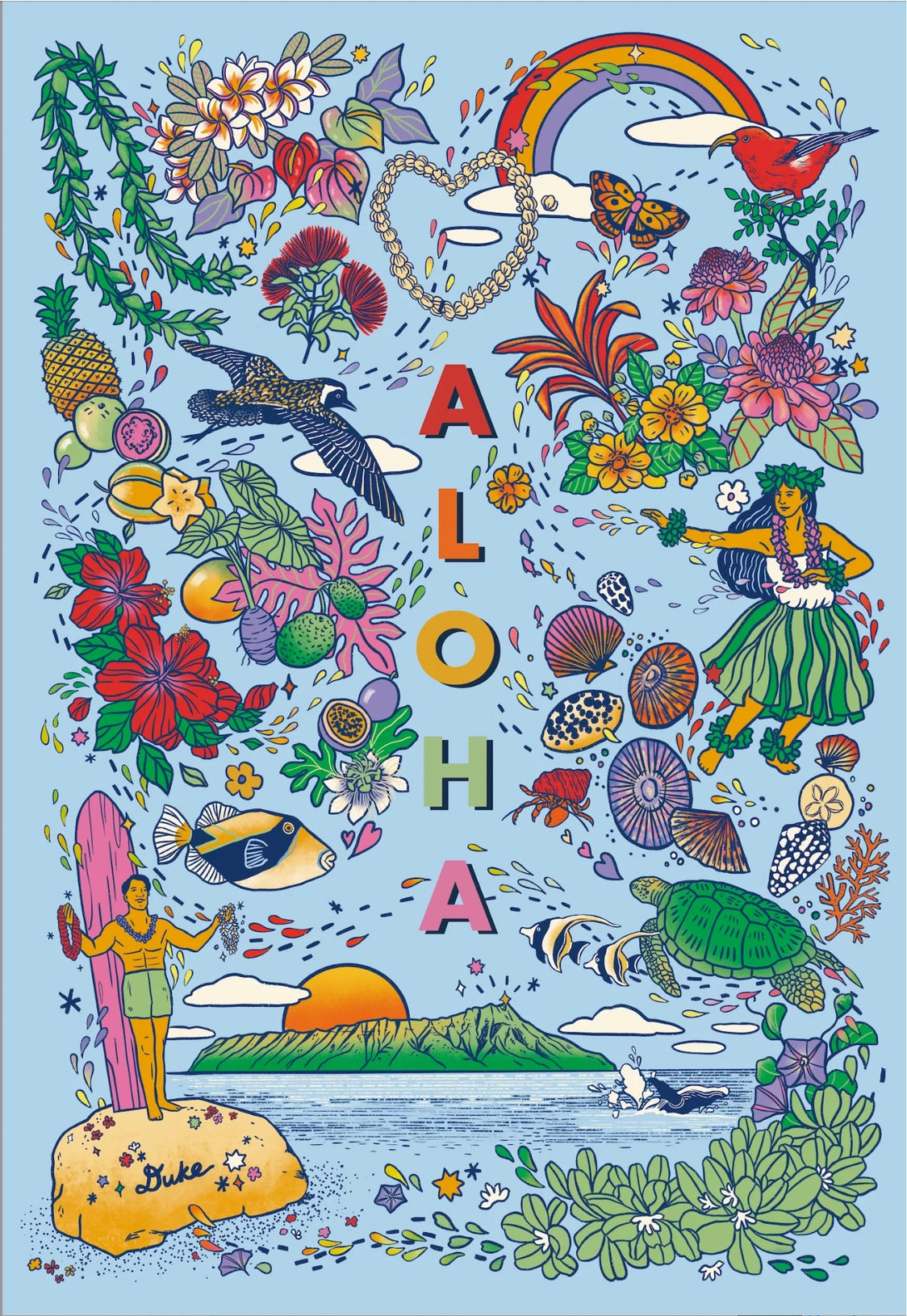 Surf Shack Puzzles Aloha All Ways 1000pc Puzzle