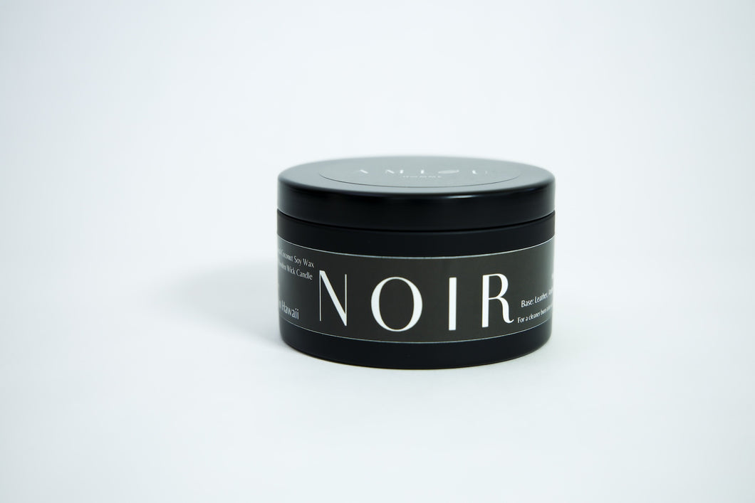 Amlou Homme Soy Candle- Noir