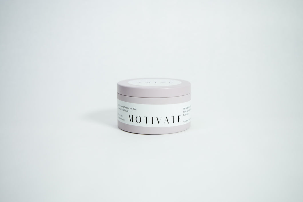 Amlou Living Soy Candle- Motivate
