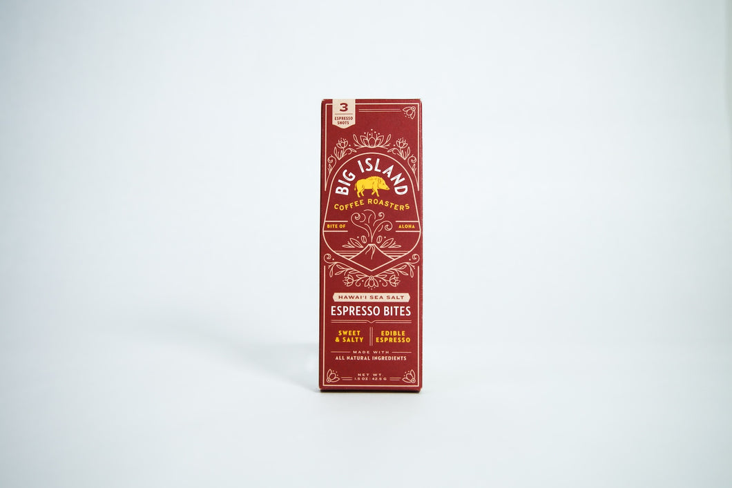 Big Island Coffee Roasters Espresso Bites-Hawai'i Sea Salt