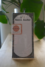 Load image into Gallery viewer, Bujo Bae &quot;Mood: Boss Babe&quot; To Do List Notepad
