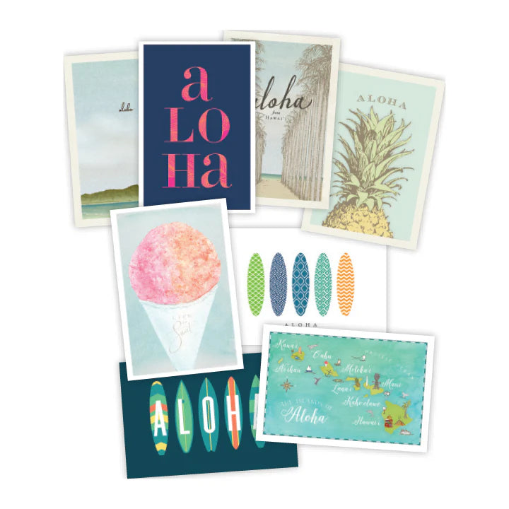 Bradley & Lily Postcard Variety Set (Set of 8)