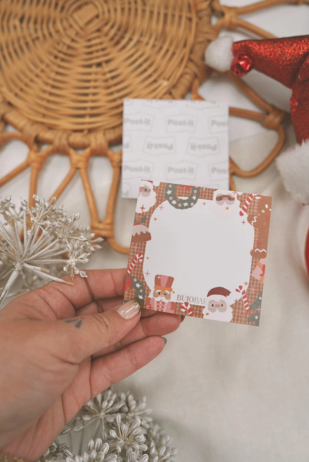 Bujo Bae Festive Holi-Bae Post-It Note Pad