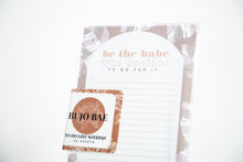 Load image into Gallery viewer, Bujo Bae &quot;Be The Babe&quot; To Do List Notepad

