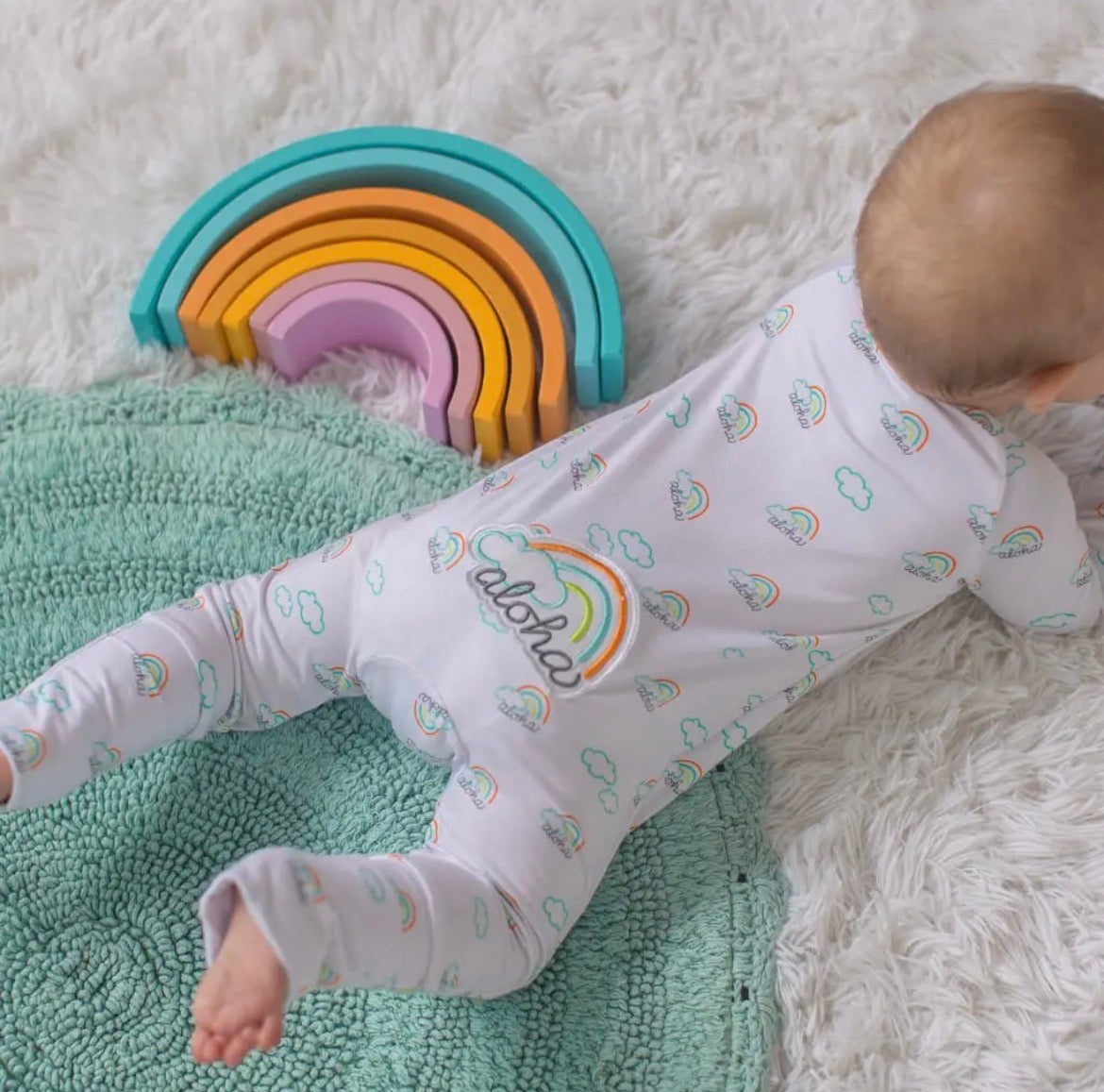 Coco Moon Pot O' Aloha Bamboo Coverall