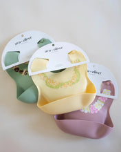 Load image into Gallery viewer, Ava + Oliver Silicone Bib Pakalana Lei
