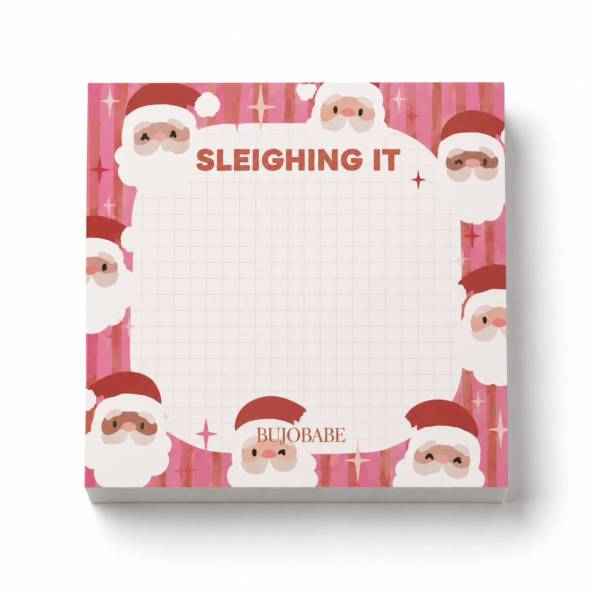Bujo Bae Sleighing It Post-It Note Pad