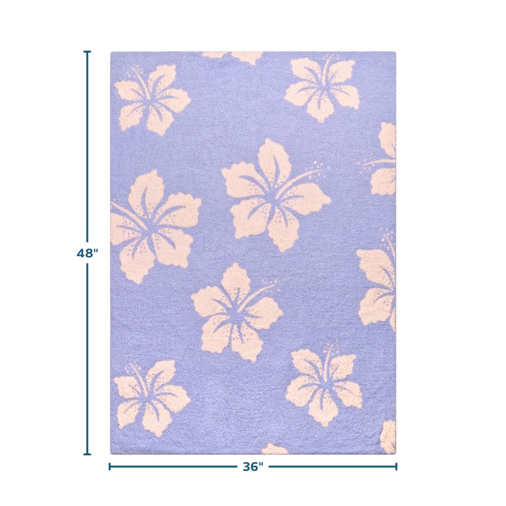 Coco Moon Hibiscus Lullaby Little Bliss Blanket