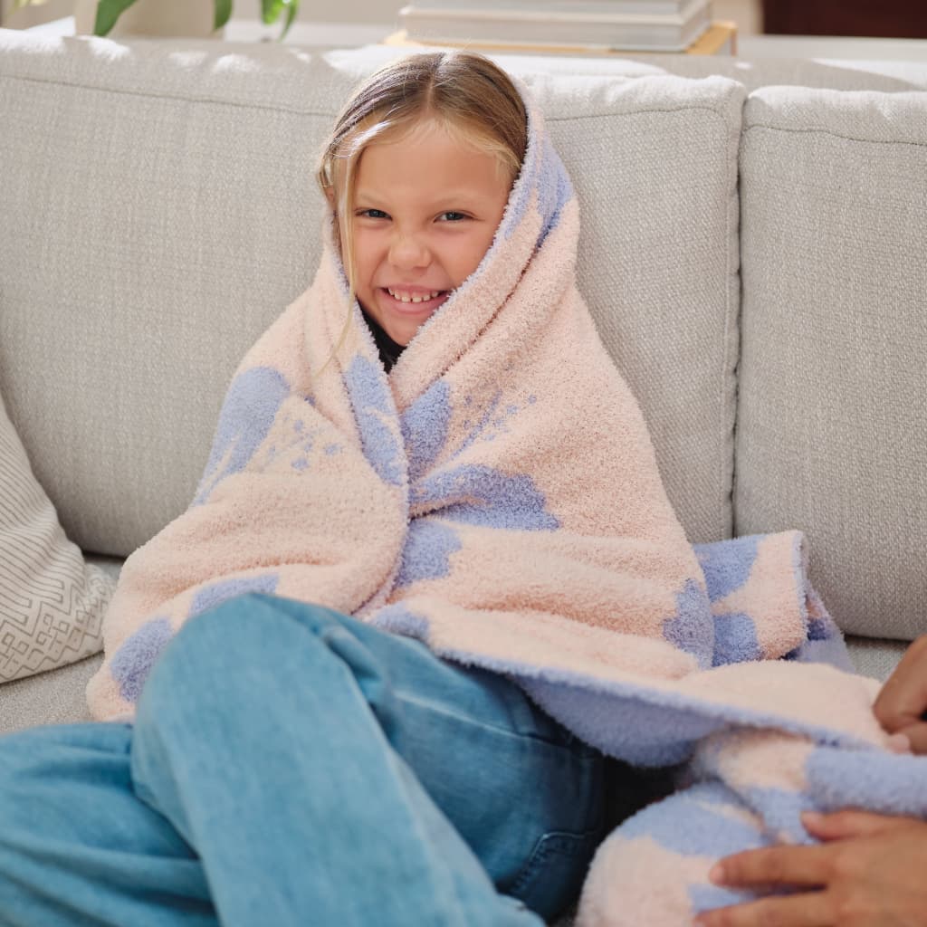 Coco Moon Hibiscus Lullaby Little Bliss Blanket