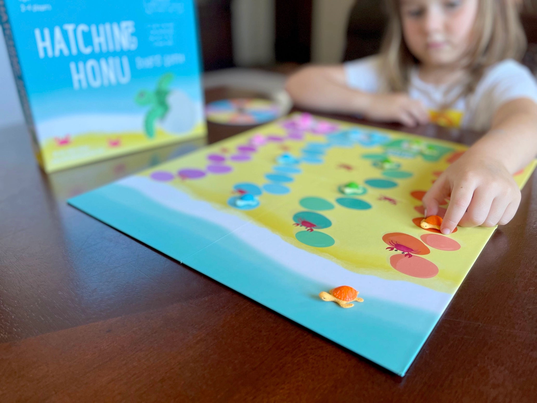Left Right Design Hatching Honu Board Game