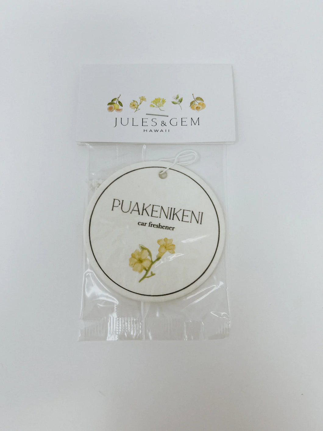 Jules & Gem Car Freshener-Puakenikeni
