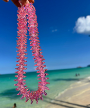 Load image into Gallery viewer, Kailua Beads Make Your Own Plumeria Lei-Translucent Pink
