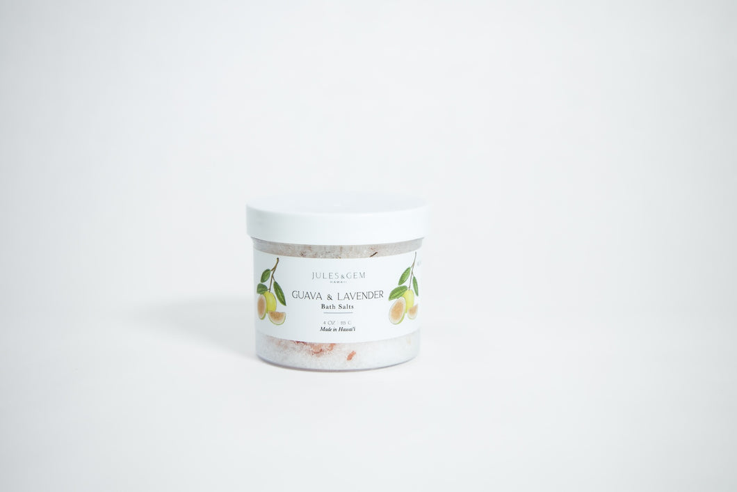 Jules & Gem Guava Nectar + Lavender Bath Salts