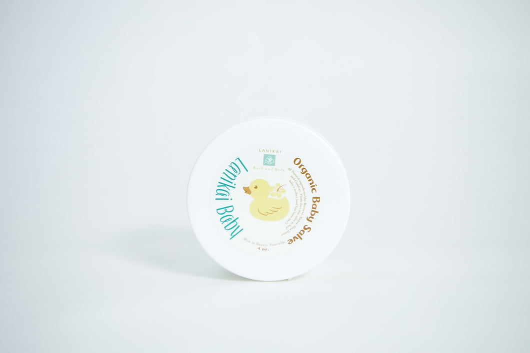 Lanikai Organic Baby Salve - Natural Healing Balm for Babies 4 oz.
