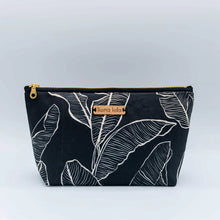 Load image into Gallery viewer, Liana Lola Accessory Pouch - Banana Leaf Black
