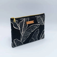 Load image into Gallery viewer, Liana Lola Mini Pouch - Banana Leaf Black
