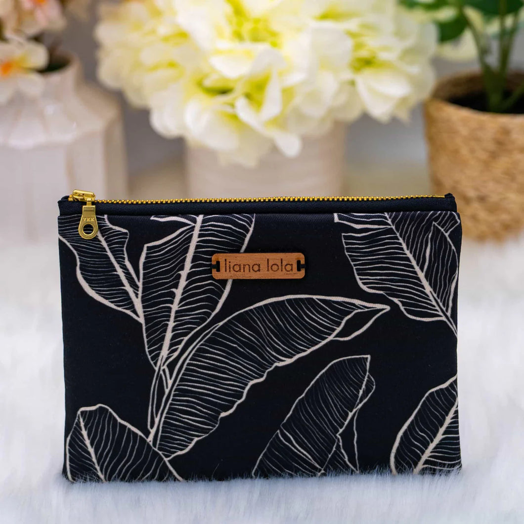 Liana Lola Mini Pouch - Banana Leaf Black