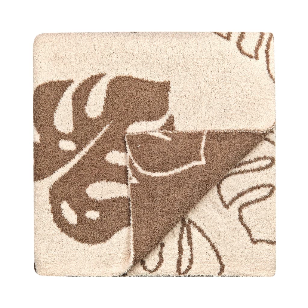 Coco Moon Mocha Monstera Bliss Blanket