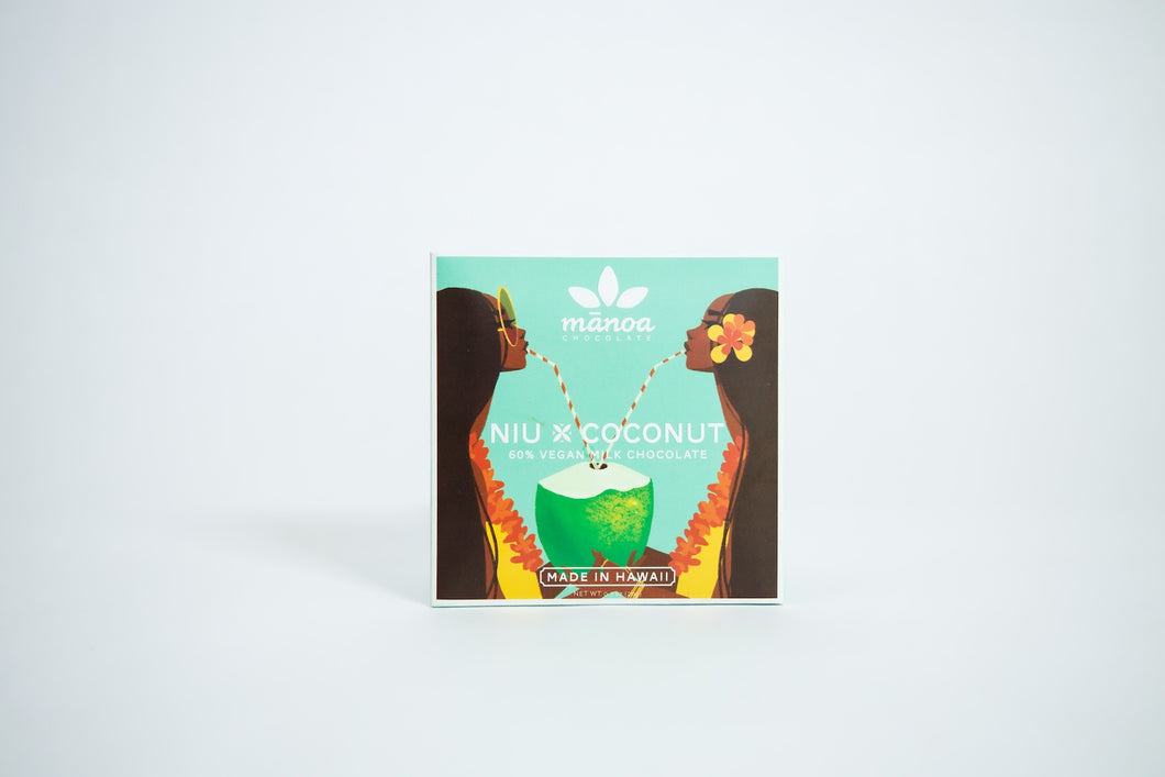 Manoa Chocolate Niu x Coconut Bar Mini