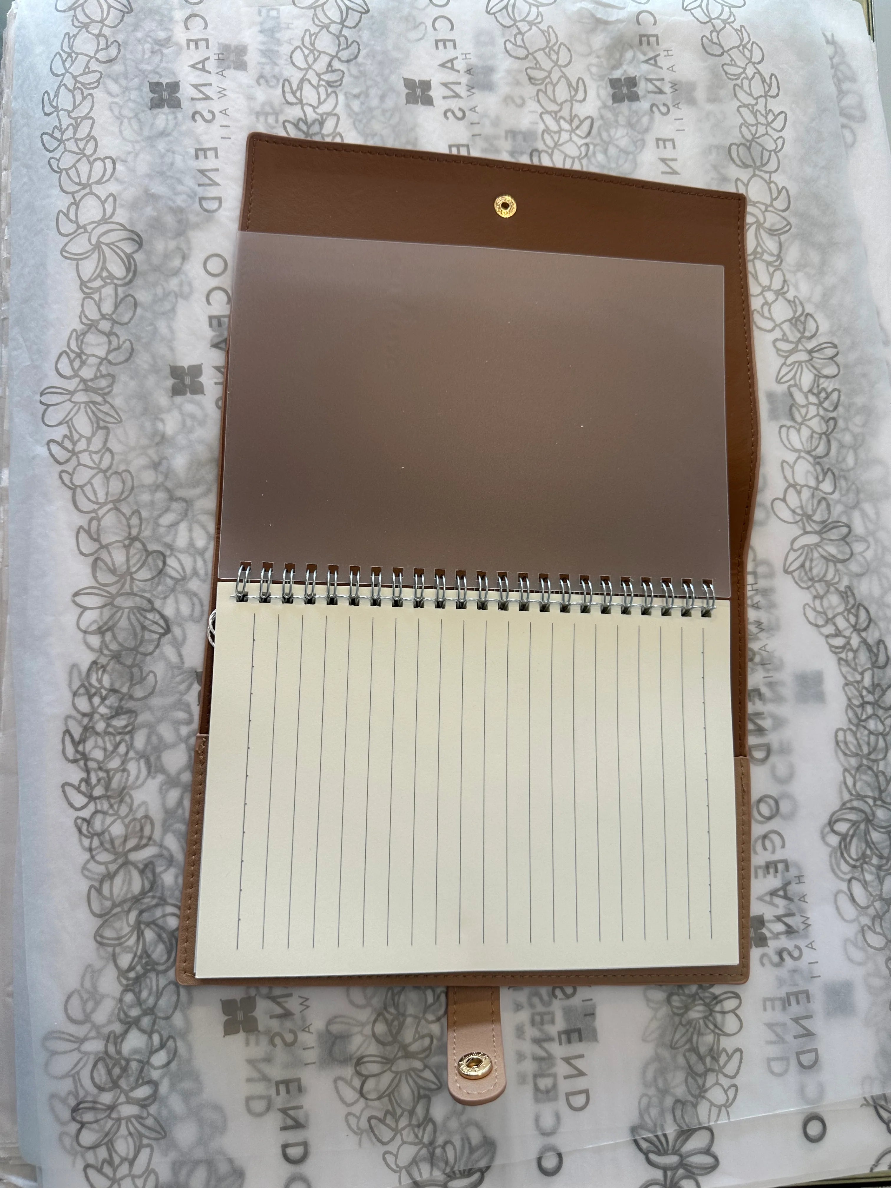 Oceans End Binnie Notebook Burgundy