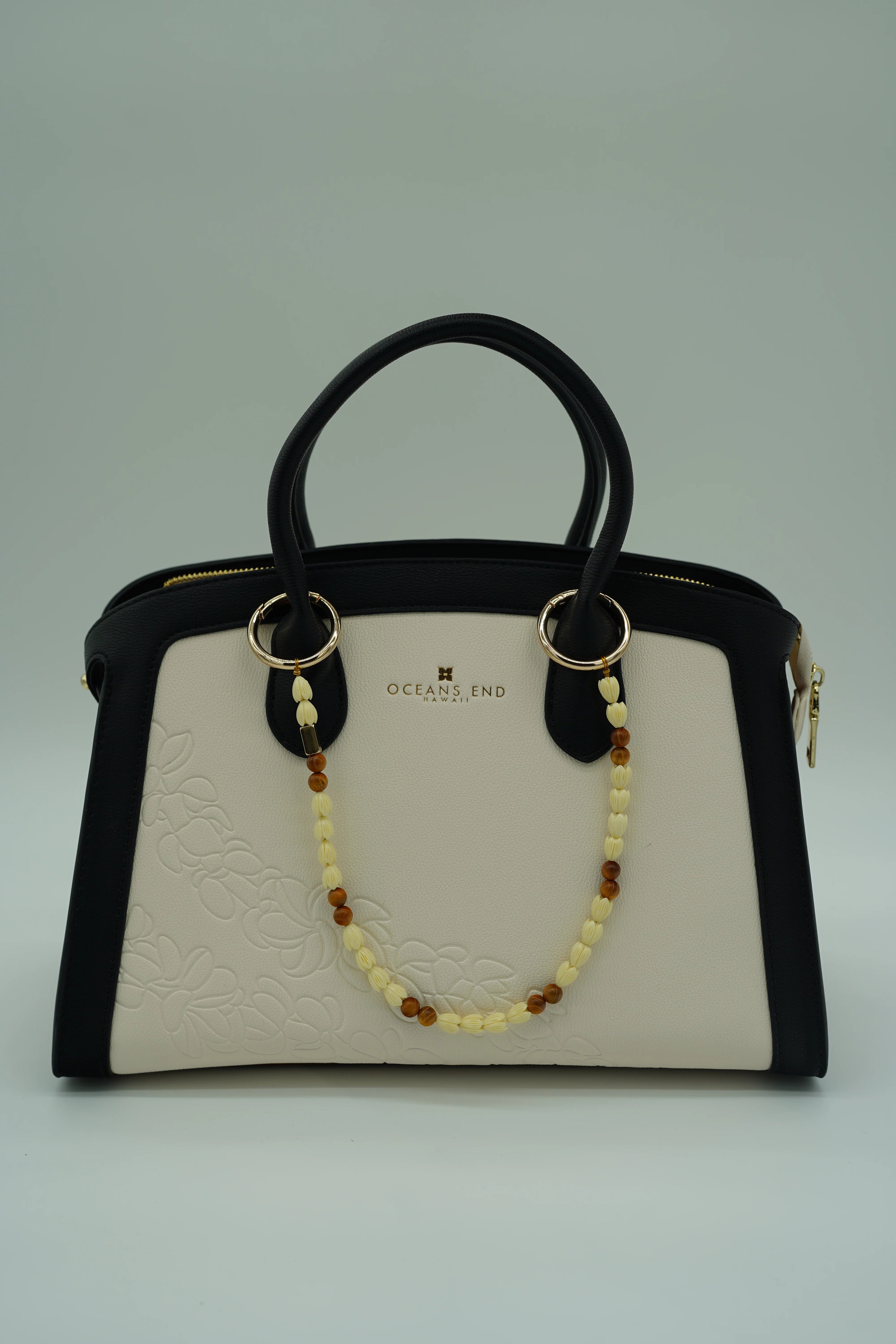 Oceans End Lei Adornment Accessory Pikake and Wood