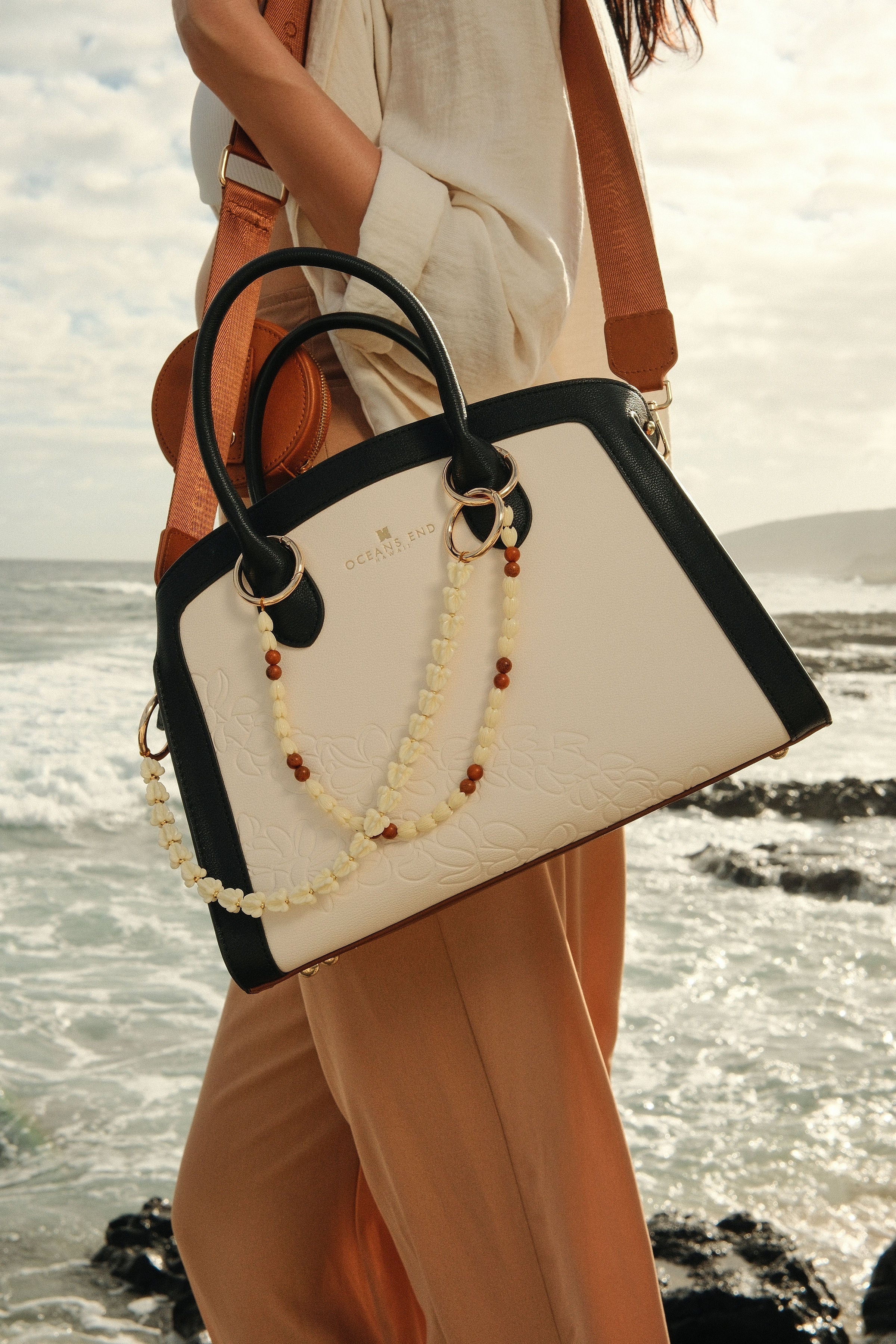Oceans End Lei Adornment Accessory Pikake and Wood