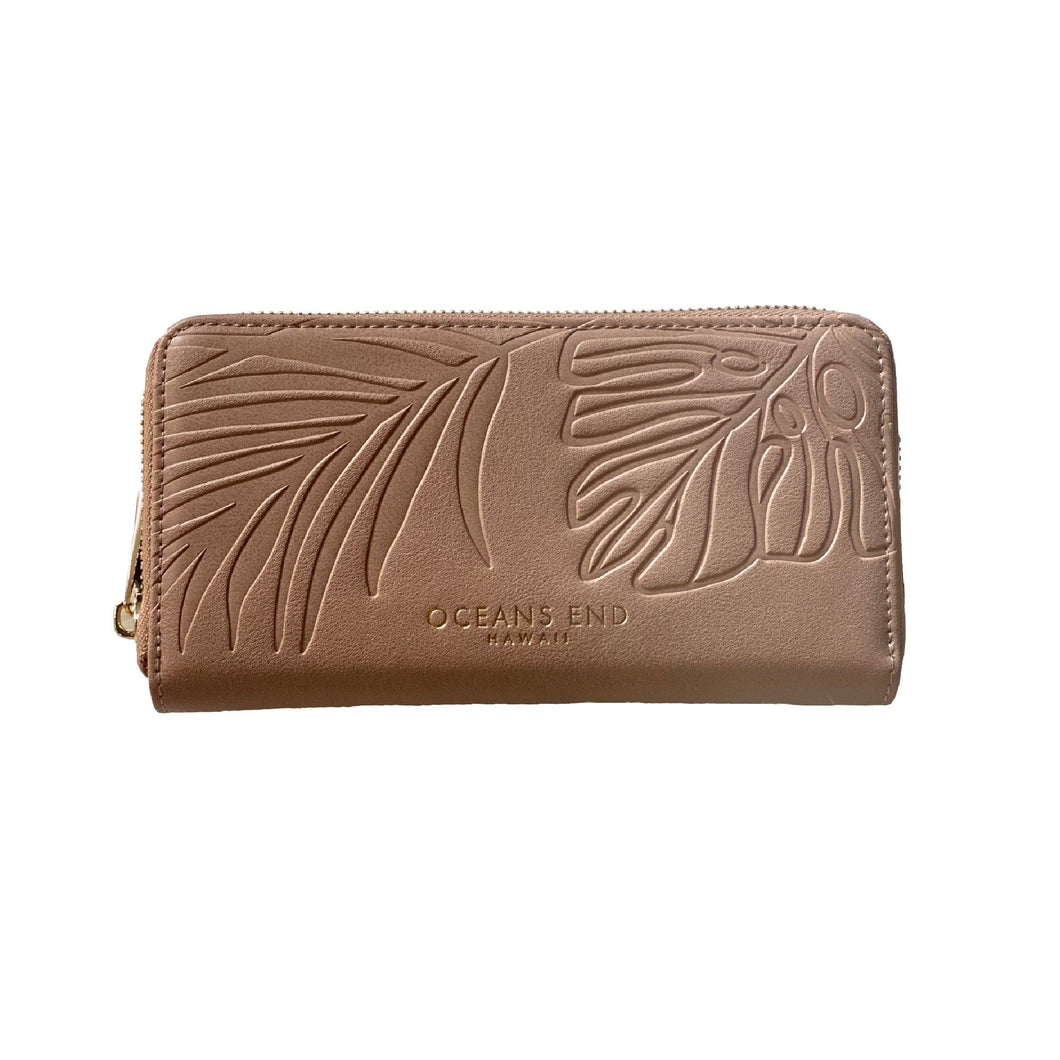 Oceans End Luxe Wallet in Blush