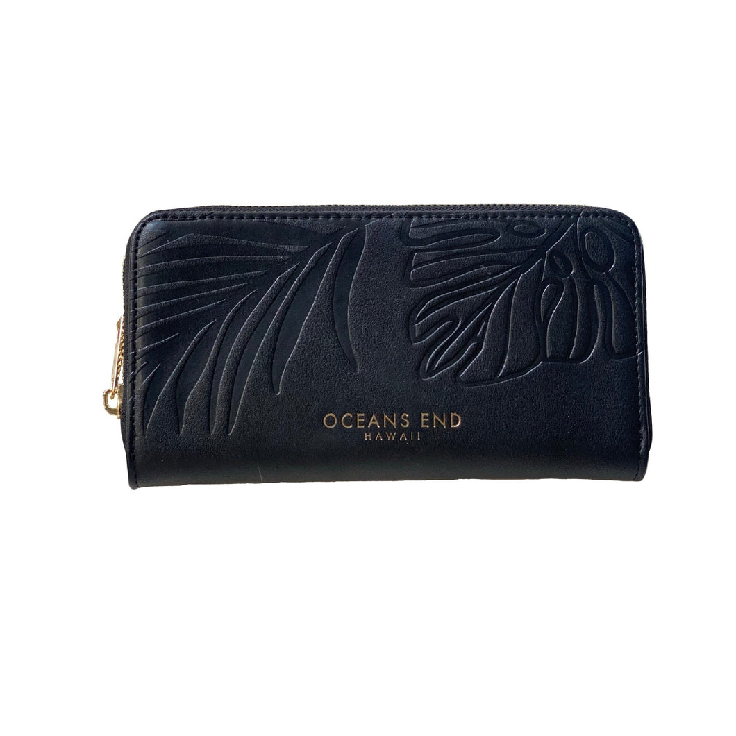 Oceans End Luxe Wallet in Onyx
