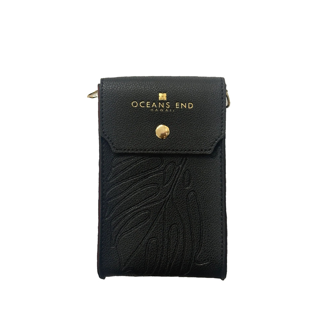 Oceans End Megan Crossbody in Onyx