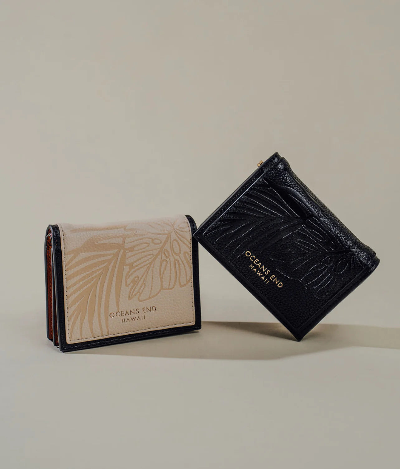 Oceans End Charlotte Mini Wallet in Onyx
