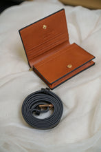 Load image into Gallery viewer, Oceans End Charlotte Mini Wallet in Onyx
