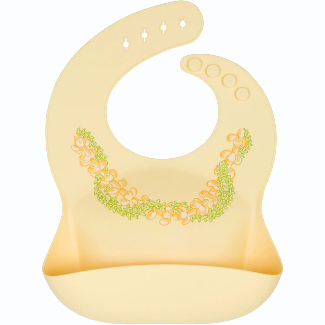 Ava + Oliver Silicone Bib Pakalana Lei