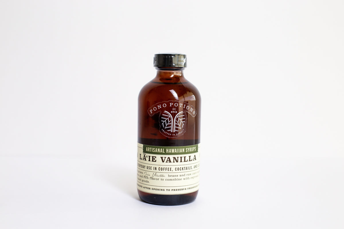Pono Potions Artisanal Hawaiian Syrup-Lā’ie Vanilla – Me Ke Aloha ...