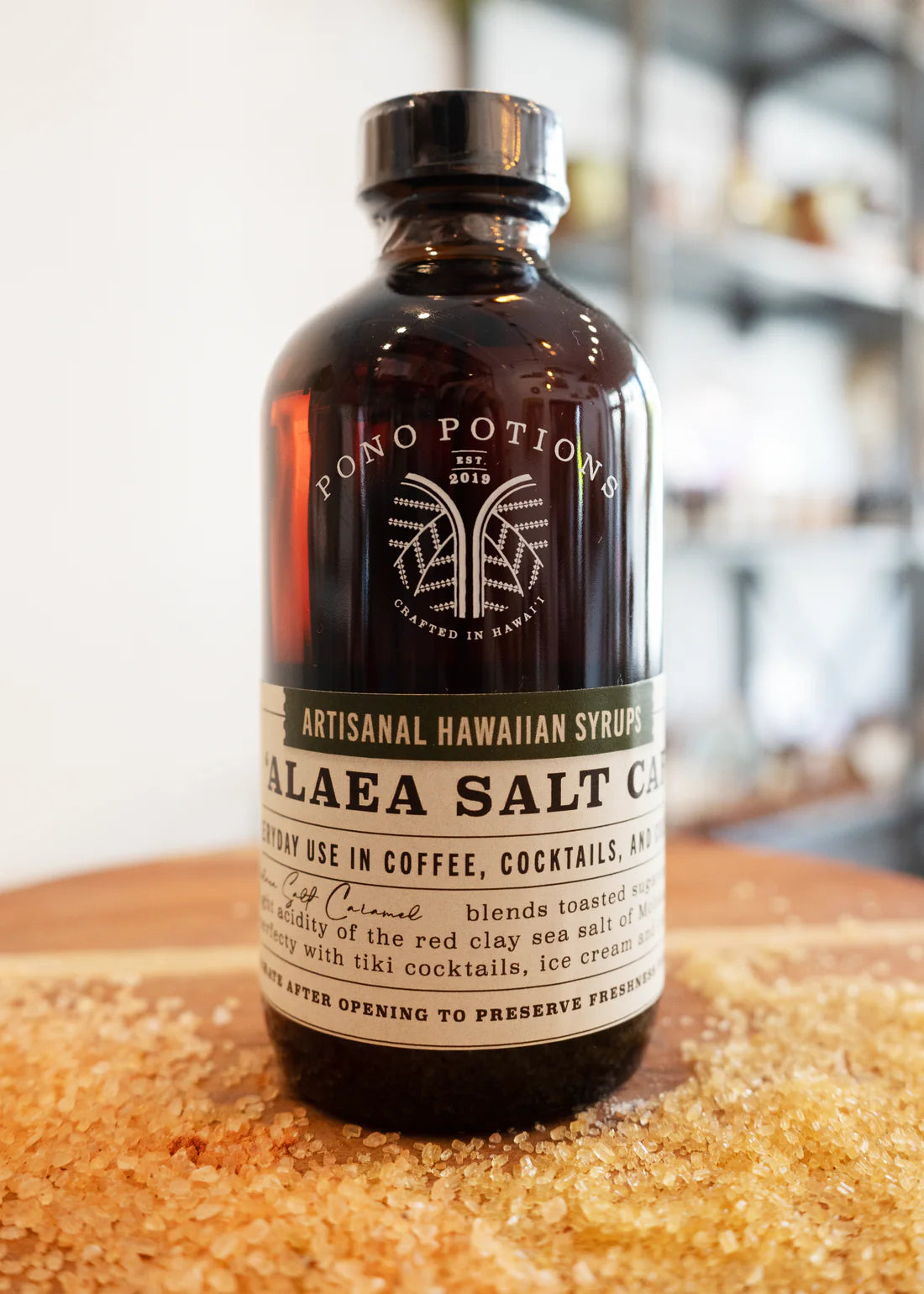 Pono Potions Artisanal Hawaiian Syrup-‘Alaea Salt Caramel – Me Ke Aloha ...