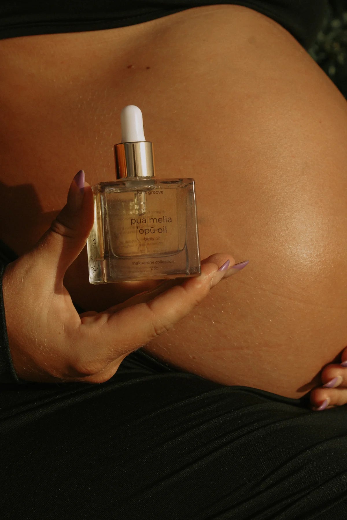 Kai's Groove Pua Melia ʻŌpū Oil (plumeria pregnancy belly oil)