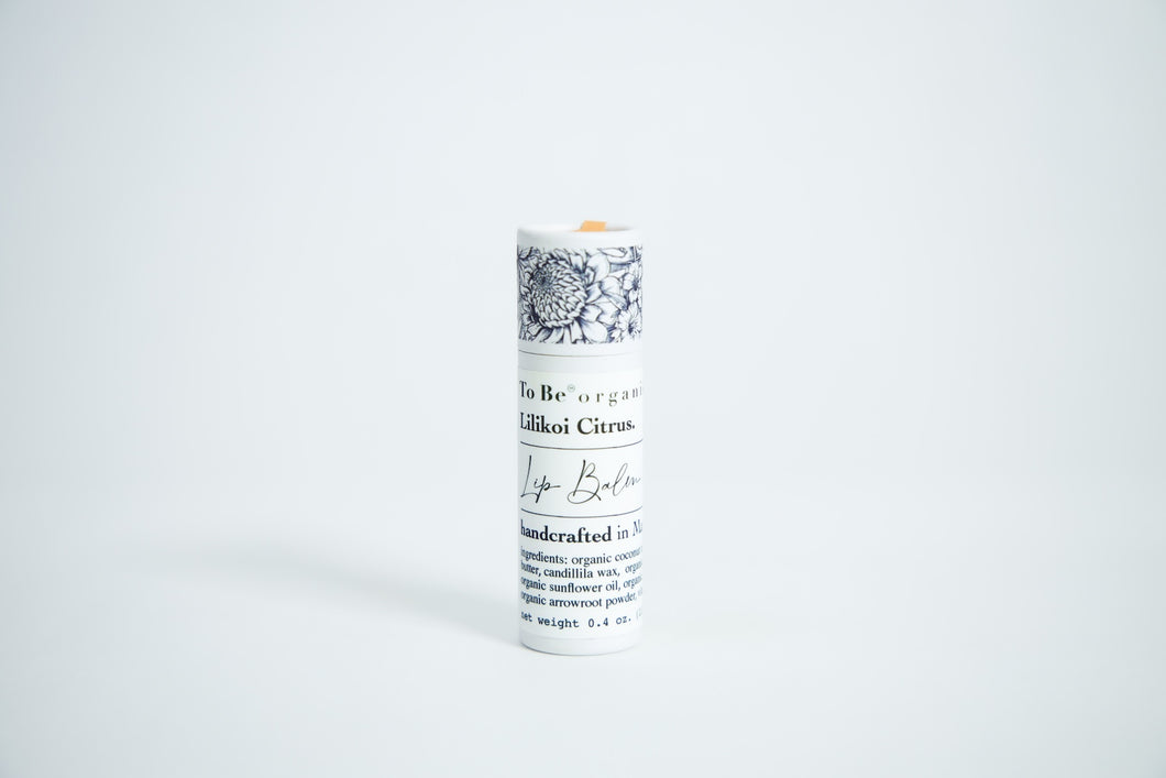 To Be Organics Moisturizing Lip Balm-Lilikoi Citrus