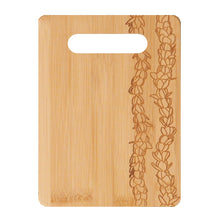 Load image into Gallery viewer, Lahaʻole Designs Pīkake Lei Bamboo Charcuterie Board
