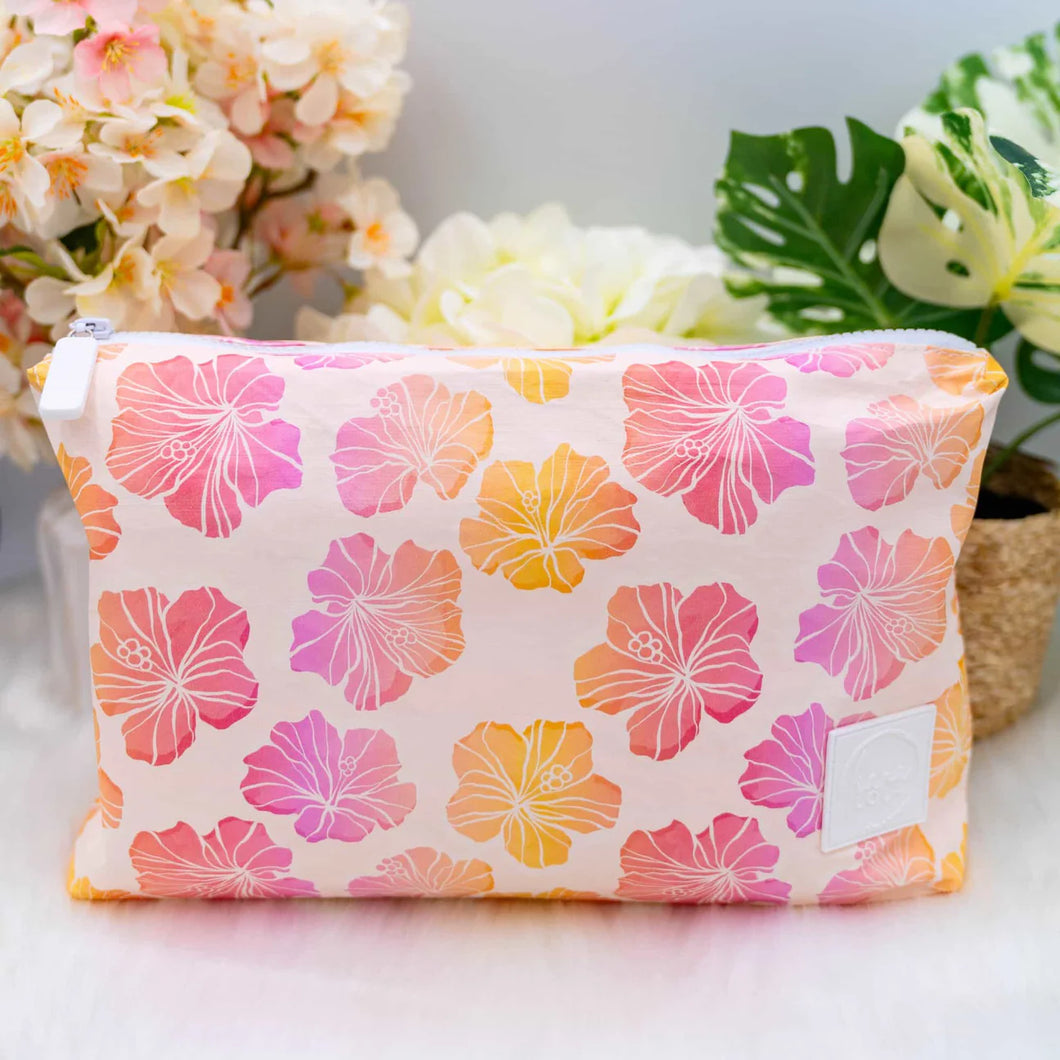 Liana Lola Water-Resistant Pouch - Hibiscus Ombre