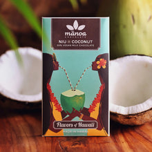 Load image into Gallery viewer, Manoa Chocolate NIU X COCONUT BAR - VEGAN MILK
