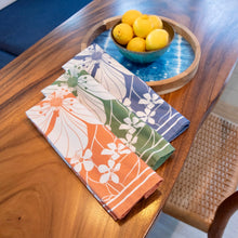 Load image into Gallery viewer, Misha Hawaii Home Hibiscus Tea Towel Sage
