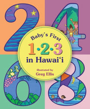 Load image into Gallery viewer, Baby&#39;s First 1-2-3 in Hawaii Book
