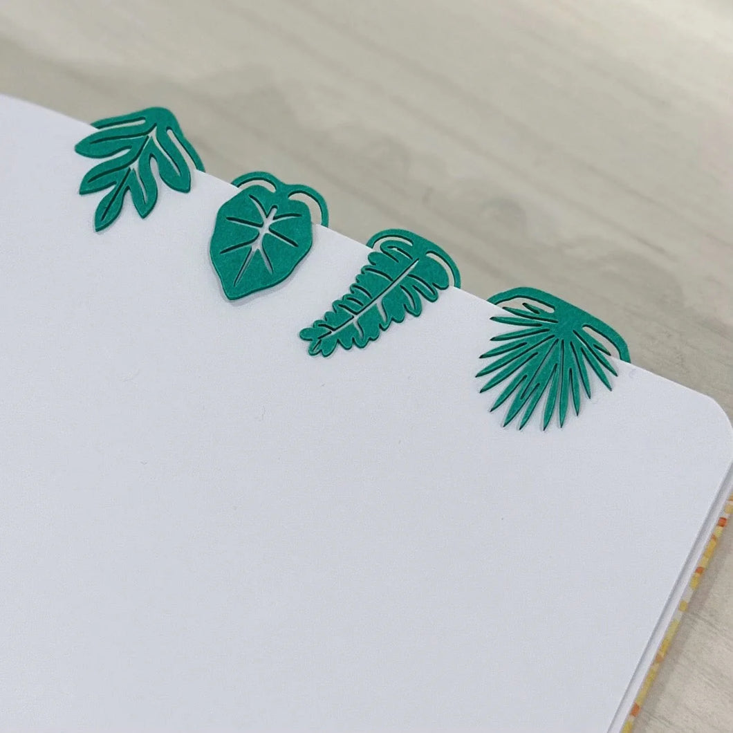 Valia Honolulu Eco-Friendly Paper Clip Set-Local Leaves