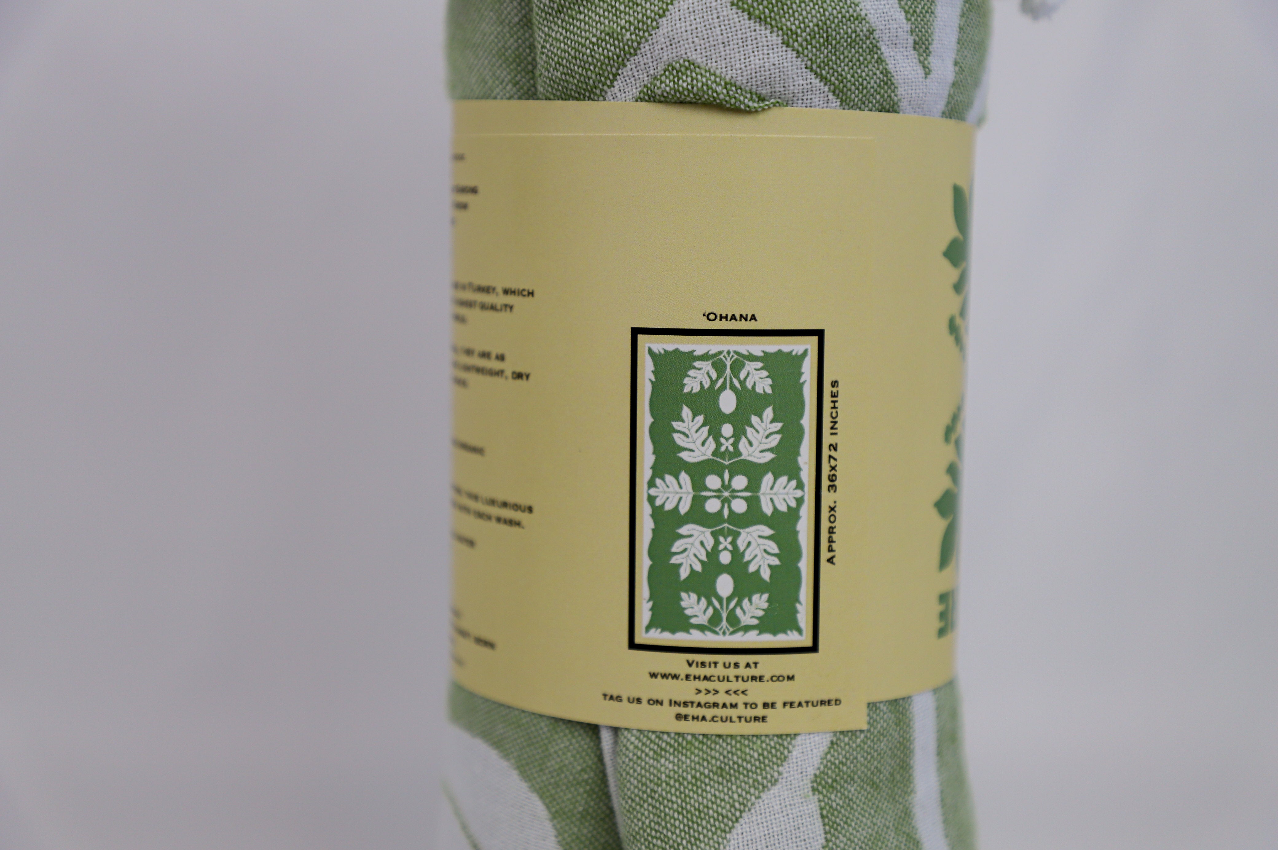 Eha Culture-‘Ohana ‘Ulu Hawaiian Towel